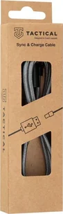 Tactical Fast Rope Kevlar Cable USB-C/USB-C 100W 20V/5A 2m Grey - Kable USB - miniaturka - grafika 1