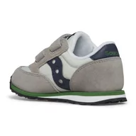 Buty dla dziewczynek - Saucony Originals Baby Jazz HL, Buty dziecięce Unisex, Grey Navy Green, 24 EU - miniaturka - grafika 1