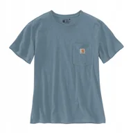 Koszulki i topy damskie - Koszulka Carhartt Heavyweight K87 Pocket - miniaturka - grafika 1