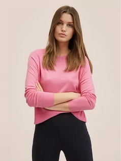 Swetry damskie - Mango Sweter Lucca2 27054014 Różowy Regular Fit - grafika 1