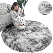 Dywany - Dywan okrągły Ombre Strado 90x90 OmbreSilver (Jasny Szary) - miniaturka - grafika 1