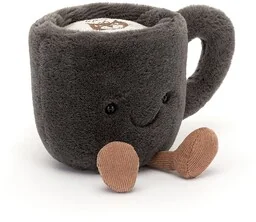 MASKOTKA JELLYCAT - UŚMIECHNIĘTY KUBEK z KAWĄ - 14 cm - Maskotki i pluszaki - miniaturka - grafika 1