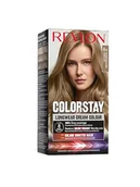 Farby do włosów i szampony koloryzujące - Revlon Colorstay Farba do włosów dla kobiet, trwała trwała kolorystyka, w tym maska wzmacniająca kolor, do 8 tygodni koloru, odcień 8.13 jasny blond beżowy - miniaturka - grafika 1