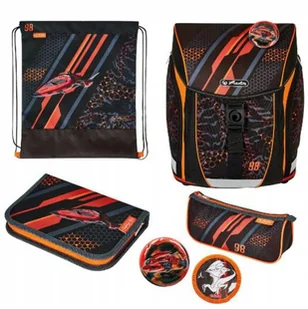 Zestaw 4el tornister plecak FiloLight Plus Speed 6-9lat Herlitz - Plecaki - miniaturka - grafika 3