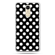 Etui i futerały do telefonów - Etui na Xiaomi Redmi Note 4 - Polka dot czarna - miniaturka - grafika 1