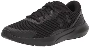 Under Armour Damskie trampki UA W Surge 3, czarne, rozmiar 2,5, Czarny, 35.5 EU - Trampki damskie - miniaturka - grafika 1