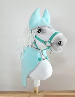 Zestaw dla Hobby Horse A3: derka + nauszniki – jasna mięta - Maskotki i pluszaki - miniaturka - grafika 1