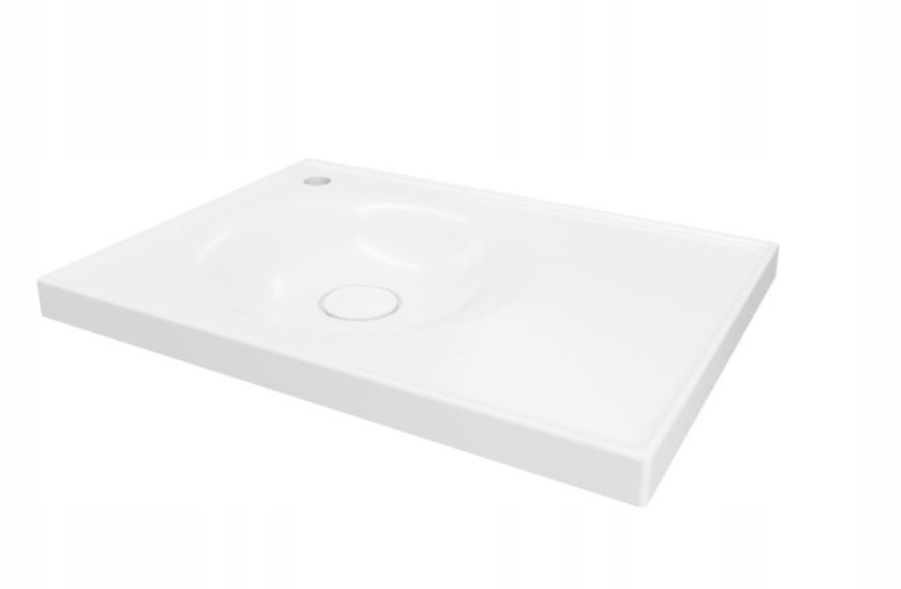 GoodHome Umywalka meblowa Kentia 60 cm biała