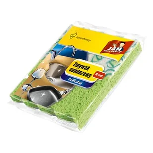 Zmywak celulozowy delikatny 2 sztuki Jan Niezbędny - Ściereczki, gąbki, czyściki - miniaturka - grafika 1