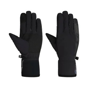Rękawice Jack Wolfskin GLEAM GLOVES black - S - Rękawiczki - miniaturka - grafika 1
