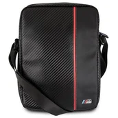 Etui do tabletów - Torba BMW BMTB8CAPRBK Tablet 8" czarny/black Carbon / Red Stripe - miniaturka - grafika 1