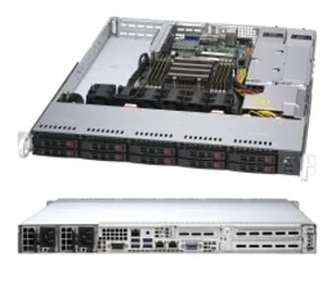 Supermicro AS-1114S-WTRT-EU serwer barebone Socket SP3 Rack (1U) Czarny AS-1114S-WTRT-EU - Serwery - miniaturka - grafika 1