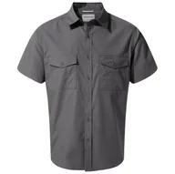Koszulki sportowe męskie - Koszula męska Craghoppers Kiwi Short Sleeved Shirt Rozmiar: XL / Kolor: szary - miniaturka - grafika 1