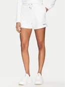 Spodenki damskie - Guess Jeans Szorty sportowe W5GD0O K68I4 Biały Relaxed Fit - miniaturka - grafika 1