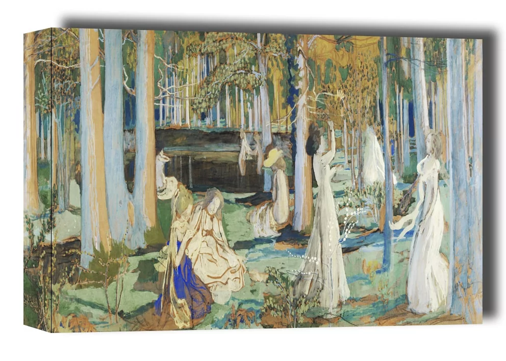 The Sacred Wood, Maurice Denis - obraz na płótnie Wymiar do wyboru: 60x40 cm
