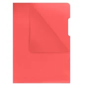 Ofertówki - Obwoluta Donau typu L, PP, A4, krystal, 180mikr., czerwona /1784095PL04/ - miniaturka - grafika 1