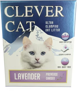 Clever Cat kattegrus Lavendel 10 L - Żwirek dla kotów - miniaturka - grafika 1
