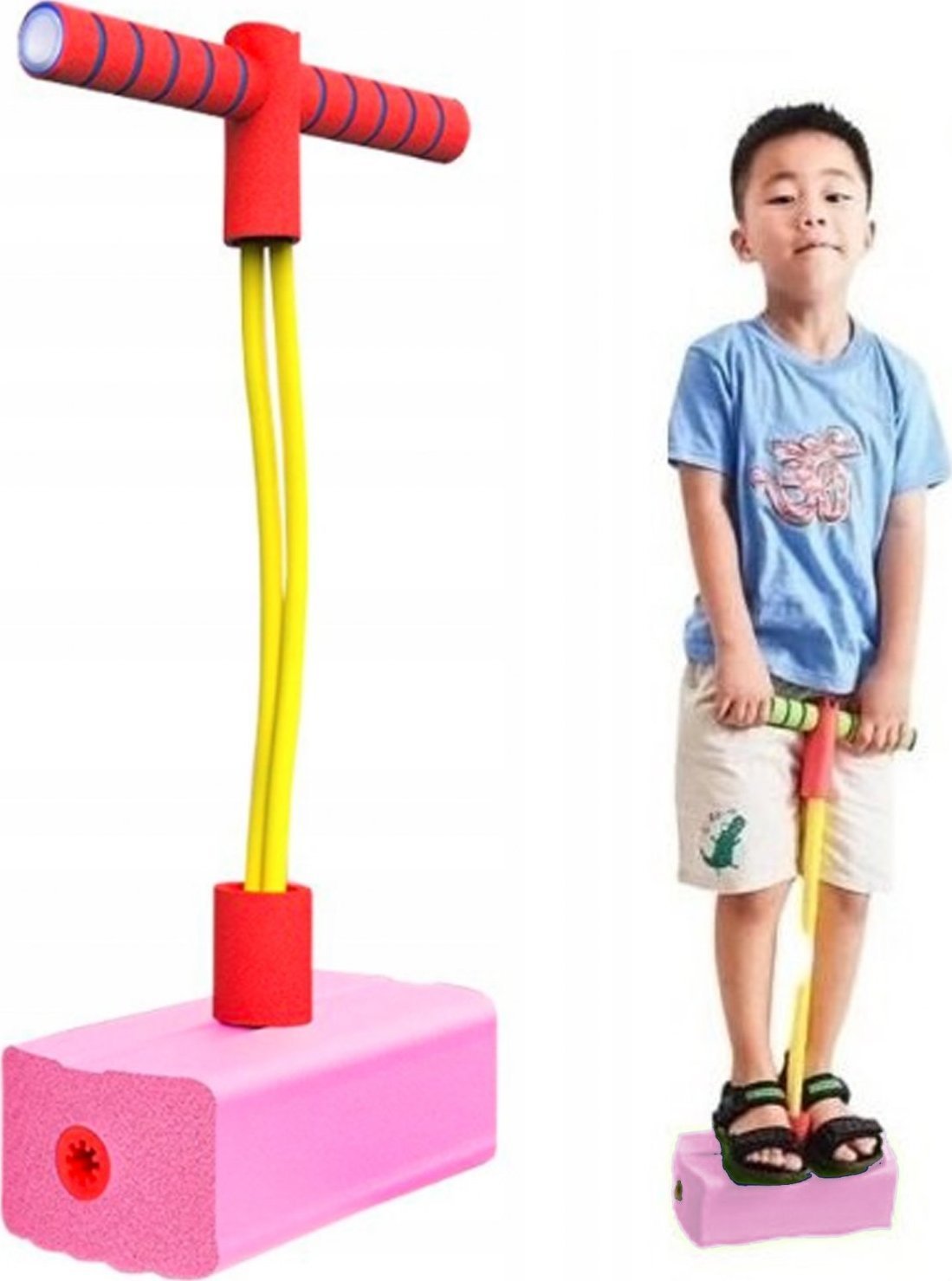 PrzydaSie Skoczek Pogo Dla Dzieci Stick Drążek Do Skakania Równowaga