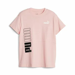 Koszulka sportowa dla dzieci Puma z krótkim rękawem Puma Power Colorblock - Odzież sportowa dziecięca - miniaturka - grafika 1