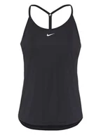 Koszulki sportowe damskie - Nike Top funkcyjny w kolorze czarnym - miniaturka - grafika 1