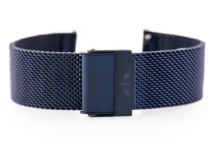 Bransoleta Bisset (bb009d) - granatowa 12mm - Bransolety męskie - miniaturka - grafika 1