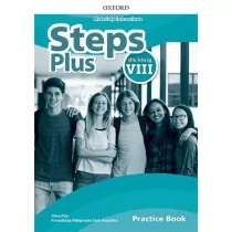 Oxford University Press Steps Plus 8 Materiały ćwiczeniowe z kodem online - praca zbiorowa - Książki do nauki języka angielskiego - miniaturka - grafika 1