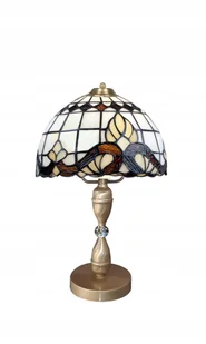 lampa biurkowa do gabinetu witraż tiffany rawen 75 - Lampy stojące - miniaturka - grafika 1