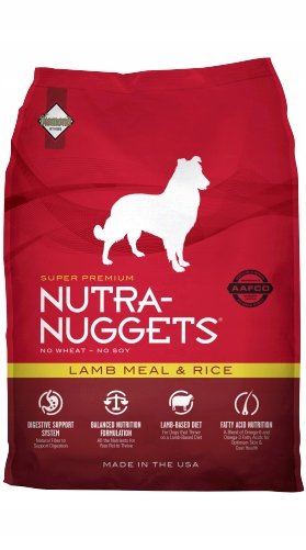 DIAMOND PET FOODS Nutra dog lamb & rice 15 kg