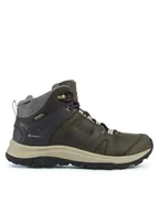 Buty trekkingowe damskie - Keen Trekkingi Terradora II Leather Mid Wp 1023730 Zielony - miniaturka - grafika 1