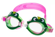 Pływanie - Speedo, Okulary do pływania Junior B-0123, zielono-różowe - miniaturka - grafika 1