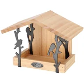 Karmniki dla ptaków - Karmnik dla ptaków ozdobny ścienny 24,5x18,3 cm - miniaturka - grafika 1