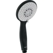 Słuchawki prysznicowe - FALA Słuchawka prysznicowa Salto Black 3 funkcyjna SOFTtouch 75619 ZYSKAJ RABAT 30 ZŁ 75619 - miniaturka - grafika 1