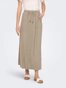 Spódnice - ONLY Spódnica w kolorze szarobrązowym - miniaturka - grafika 1