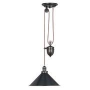 Lampy sufitowe - Elstead Lighting Plafon LAMPA sufitowa PROVENCE GRANDE PV/GWP CPR industrialna OPRAWA z wysięgnikiem loft polerowana miedź - miniaturka - grafika 1