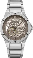 Zegarki męskie - Zegarek męski KENNETH COLE KCWGY0063302 stalowy klasyczny skeleton - miniaturka - grafika 1