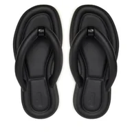 Klapki i japonki damskie - Japonki Melissa Flip Flop Free Ad 33531 Czarny - miniaturka - grafika 1