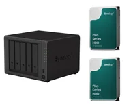 Serwery plików NAS i macierze dyskowe - Synology DS1522+ 2x 16TB HDD HAT3310 Plus - miniaturka - grafika 1
