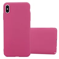Etui i futerały do telefonów - Pokrowiec Etui Do Apple iPhone XS MAX w FROSTY RÓŻOWY Pokrowiec Ochronny Obudowa Hard Case Cover Cadorabo - miniaturka - grafika 1