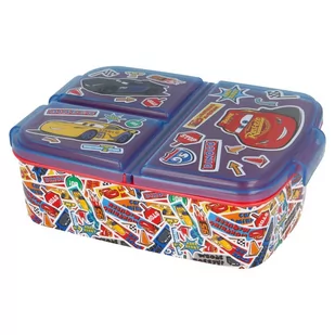 Lunchbox Dzielona śniadaniówka Auta Cars - Lunch boxy - miniaturka - grafika 1