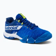 Buty sportowe męskie - Buty do padla męskie Babolat 22 Movea princess blue/white - miniaturka - grafika 1