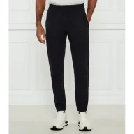 Spodnie męskie - Emporio Armani Spodnie dzianinowe Essentials Regular Fit - miniaturka - grafika 1