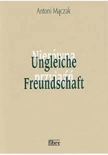 Ungleiche freundschaft - Książki o kulturze i sztuce - miniaturka - grafika 1