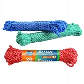 Inne artykuły do sprzątania - Sznur Do Bielizny Pleciony Na Pranie 20 M - miniaturka - grafika 1