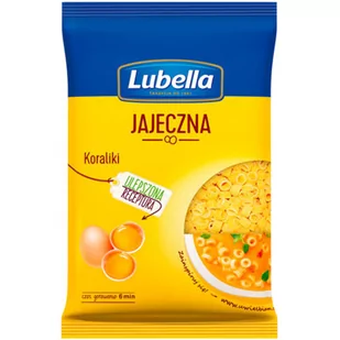 Lubella Makaron domowy jajeczny Koraliki 250 g - Makaron - miniaturka - grafika 1