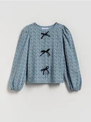 Bluzki dla dziewczynek - Reserved - Bluzka z kokardami - wielobarwny - miniaturka - grafika 1