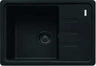 Zlewozmywaki - Zlewozmywak fragranitowy FRANKE Bliss BSG 611-62 Czarny mat 114.0693.560 - miniaturka - grafika 1