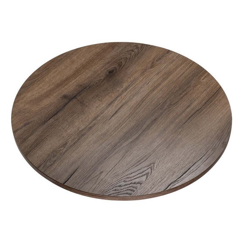 Kolm Blat Laminowany Dąb Czekoladowy Okrągły Fi 90 Cm Do Biurka, Stołu, Stolika