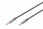 Kable - Kabel połączeniowy audio MiniJack Stereo Typ 3.5mm/3.5mm M/M nylon 3m - miniaturka - grafika 1