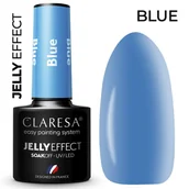 Lakiery hybrydowe - Claresa Lakier Hybrydowy Jelly Blue 5ml - miniaturka - grafika 1