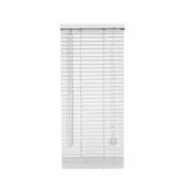 Żaluzje - Żaluzja drewniana 80 x 150 cm biała 27 mm Inspire - miniaturka - grafika 1
